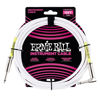 Picture of Ernie Ball 10' Straight / Angle Instrument Cable - White