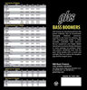 Picture of GHS Strings M3045 4-String Bass Boomers, Nickel-Plated Electric Bass Strings, Long Scale, Medium (.045-.105)