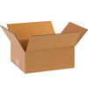 Picture of BOX USA B1084 Flat Corrugated Boxes, 10"L x 8"W x 4"H, Kraft (Pack of 25)