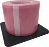 Picture of BARRIER FILM 4X6 1200 PERFORATED SHEETS 600ft w/DISPENSER BOX DENTAL TATTOO (4 Rolls, Pink)