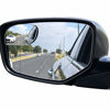 Picture of Blind Spot Mirrors. Unique design Car Door mirrors / Mirror for blind side engineered by Utopicar for larger image and traffic safety. Awesome rear view! [frameless design] (2 pack)