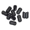 Picture of Topnisus [Pack of 10] Clip-on Ferrite Core Ring Bead Anti-Interference High-Frequency Filter RFI EMI Noise Suppressor Cable Clip (3mm Inner Diameter)