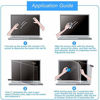 Picture of 23" Anti Blue Light Anti Glare Screen Protector Fit Diagonal 23" Desktop Monitor 16:9 Widescreen, Reduce Glare Reflection and Eyes Strain, Help Sleep Better (20.08" W x 1.3" H)