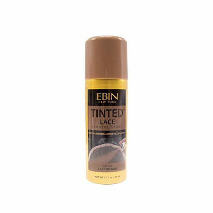 Picture of EBIN NEW YORK Tinted Lace Aerosol Spray - Cool Deep Brown