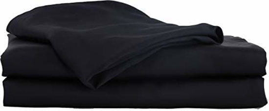 Picture of Hotel Sheets Direct Bamboo Bed Sheet Set 100% Viscose from Bamboo Sheet Set (Full, Black)