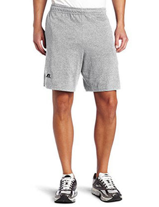 Picture of Russell Athletic Men's Cotton Baseline Short with Pockets, Oxford, X-Large