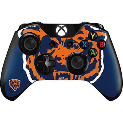 Picture of Skinit Chicago Bears Retro Logo Xbox One Controller Skin - Officially Licensed NFL Gaming Decal - Ultra Thin, Lightweight Vinyl Decal Protection