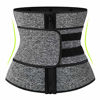 Picture of KIWI RATA Neoprene Sauna Waist Trainer Corset Sweat Belt for Women Weight Loss Compression Trimmer Workout Fitness