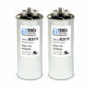 Picture of TEMCo 45+5 uf/MFD 370-440 VAC Volts Round Dual Run Capacitor 50/60 Hz AC Electric - Lot -2