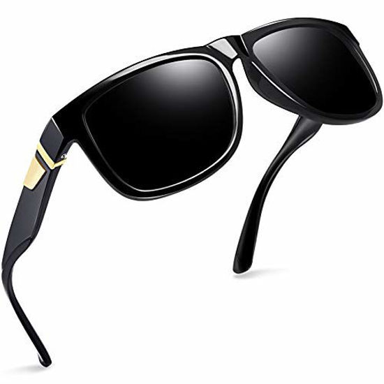 Joopin Square Sunglasses Polarized UV Protection Retro Trendy