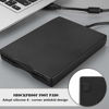 Picture of Simlug USB Floppy Disk Reader Drive, 1.44M Neutral External Portable Drives Diskette FDD for General Usage Black