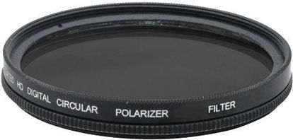 Picture of 58MM Circular Polarizer (CPL) Filter for EOS Rebel T6, T6s, T6i, SL1, T5, T5i, T4i, T3, T3i, 80D, 70D, 60D, 60Da, 50D, 7D, 6D, 5D, 5DS, 1D Digital SLR Camera (58mm)