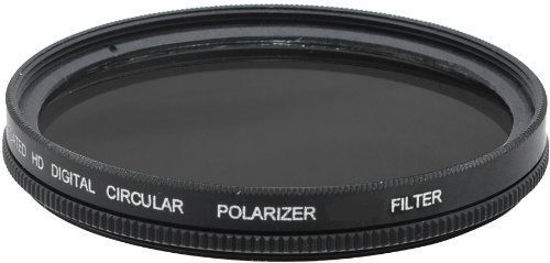 Picture of 58MM Circular Polarizer (CPL) Filter for EOS Rebel T6, T6s, T6i, SL1, T5, T5i, T4i, T3, T3i, 80D, 70D, 60D, 60Da, 50D, 7D, 6D, 5D, 5DS, 1D Digital SLR Camera (58mm)