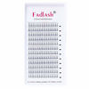 Picture of Lash Extension 0.07mm 3D Volume Lashes Premade Fans Eyelash Extensions D curl 15mm Eyelashes Extension Individual Lashes by FADLASH (3D-0.07D-15mm)