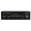 Picture of SEDNA - 5.25" DVD ROM Bay Multi Function Front Panel (6 x USB 2.0,2 x USB 3.0,2 x SATA,Audio, Card Reader)