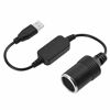 Picture of Richer-R Car Cigarette Lighter USB,ASHATA USB Port to 12V Car Cigarette Lighter Socket Female Converter Adapter Cord