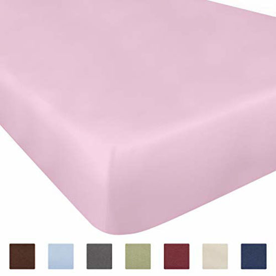 Picture of Twin XL Size Fitted Sheet - Single Fitted Sheet XL Twin - Fitted Sheet Only - Fitted Sheet Deep Pocket - Fitted Sheet for Twin XL Mattress - Softer Than Egyptian Cotton - 1 Fitted Twin XL Sheet Only