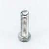 Picture of 1/4-20 x 1/2" Button Head Socket Cap Bolts Screws, 304 Stainless Steel 18-8, Allen Hex Drive, Bright Finish, Fully Machine Thread, Pack of 100