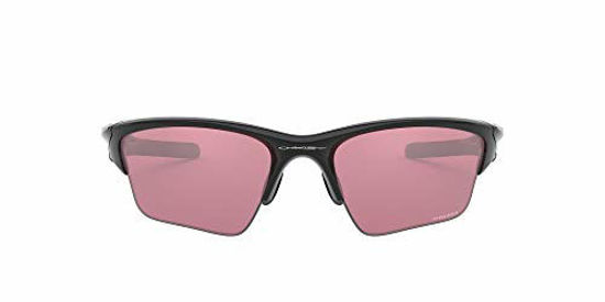 Picture of Oakley Men's OO9154 Half Jacket 2.0 XL Rectangular Sunglasses, Polished Black/Prizm Dark Golf, 62 mm