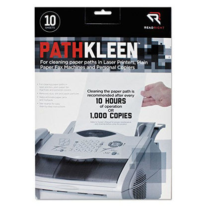 Picture of Read Right RR1237 PathKleen Sheets 8 1/2 x 11 10/Pack