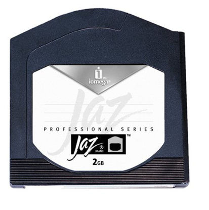 Picture of Iomega 2GB Jaz Mac Cartridge Preformatted Disk (3-Pack) (Discontinued by Manufacturer)