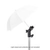 Picture of LimoStudio [2 Pack] E-Type Flash Bracket Multi Functional 4 1/4-inch Tall Including Umbrella Reflector Holder, Light Stand Tripod Hot Shoe Mount, 1/4, 3/8 inch Female Thread, Photo Studio, AGG2366