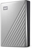 Picture of WD 5TB My Passport Ultra for Mac Silver Portable External Hard Drive, USB-C - WDBPMV0050BSL-WESN