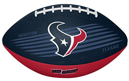 Picture of Rawlings NFL Houston Texans 07731093111NFL Downfield Football (All Team Options), Red, Youth