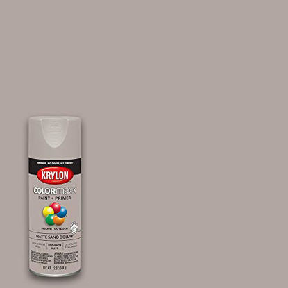 Picture of Krylon K05600007 Colormaxx Spray-Paints, Aerosol, Sand Dollar