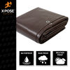 Picture of 24' x 36' Super Heavy Duty 16 Mil Brown Poly Tarp Cover - Thick Waterproof, UV Resistant, Rot, Rip and Tear Proof Tarpaulin with Grommets and Reinforced Edges - by Xpose Safety