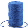 Picture of 328 Feet Dark Blue Jute Twine,Colourful Jute Twine,Christmas Twine,Best Arts Crafts Gift Twine