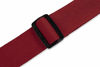 Picture of Levy's Leathers MSSC8-RED Signature Series Cotton Guitar Strap, Red