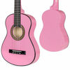 Picture of Best Choice Products 30in Kids Acoustic Guitar Beginner Starter Kit with Electric Tuner, Strap, Case, Strings - Pink