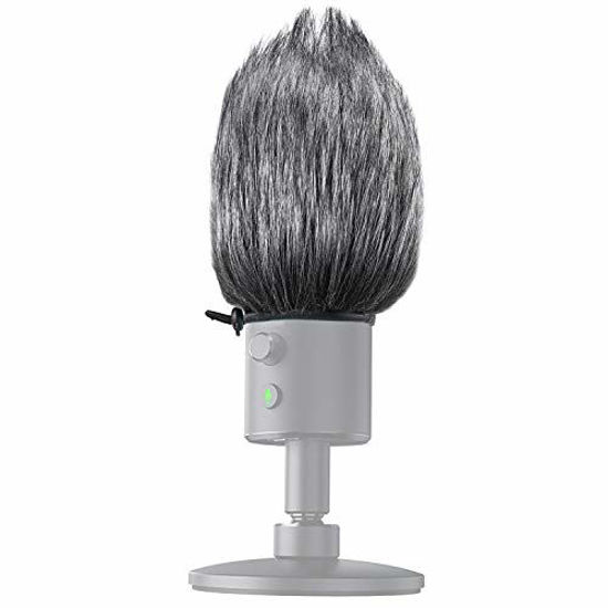 Picture of Razer Seiren X Furry Windscreen Muff, Mic Pop Filter/Wind Cover Shield for Razer Seiren X Microphone by YOUSHARES