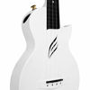 Picture of Enya Concert Ukulele Nova U 23 Carbon Fiber Travel Ukulele with Beginner Kit includes online lessons, case, strap, capo and strings (White)