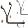 Picture of Steel Pegboard Hooks 50-Pack 1" L-Hook - Will Not Fall Out - Fits Any Peg Board - Black - Organize Tools, Accessories, Workbench, Garage Storage, Kitchen, Craft or Hobby Supplies, Jewelry, Retail