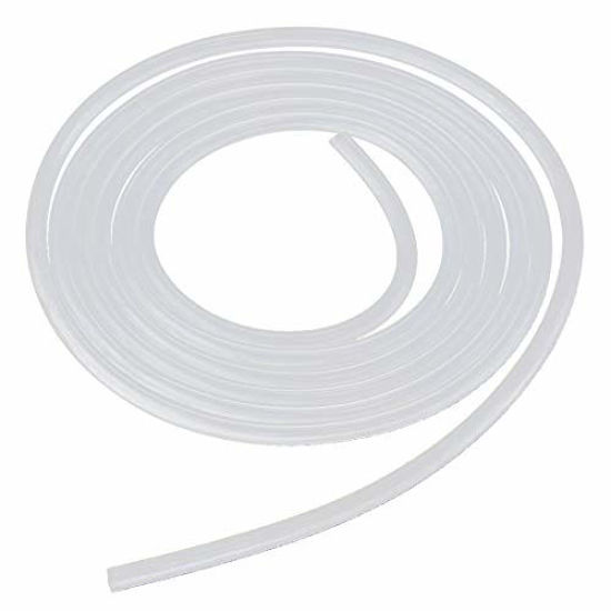 Picture of 1/4" ID Silicon Tubing, JoyTube Food Grade Silicon Tubing 1/4" ID x 3/8" OD 3 Feet High Temp Pure Silicone Hose Tube for Home Brewing Winemaking