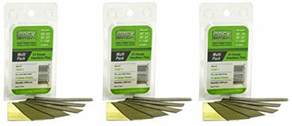 Picture of GREX P6/MP-3 23 Gauge Multi-Pack Headless Pins (3,000 per box) (Three Pack)