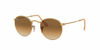 Picture of Ray-Ban Unisex-Adult RB3447 Metal Sunglasses, Matte Gold/Clear Gradient Brown, 50 mm