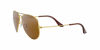 Picture of Ray-Ban Unisex-Adult RB3025 Classic Sunglasses, Gold/Brown, 58 mm