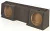 Picture of QPower GMC Chevy Silverado Ext Cab '99-06 Dual Underseat Two 12" Subwoofer Box
