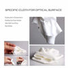 Picture of AAwipes Eyeglasses Cleaning Cloths Microfiber Lens Cleaning Cloths for Eyeglasses Optical Grade Lens, Wide Angle Lens, Telephoto Lens,Camera Lens, Microlens, Magnifier,SLR Camera Lens (6"x7", 30 Pack)