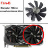 Picture of inRobert GAA8S2U Video Card Fan Replacement for Zotac GTX 1070 Ti Mini,GTX 1080 Ti Mini Graphic Card (Fan-B)