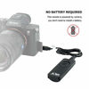 Picture of Shutter Release Remote Switch Replaces RS-80N3, Wired Remote Shutter Release for Canon EOS 5D Mark IV III II R5 5D 5DS R 6D Mark II 6D 7D Mark II 50D 40D 30D 1DS Mark III II 5DM4 5DM3 5DM2 and More