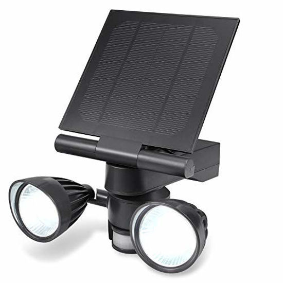 Picture of Wasserstein Blink Floodlight & Solar Panel Charger, Motion-Activated, Compatible with Blink Outdoor & Blink XT2/XT Camera (Black)