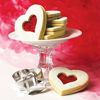 Picture of Ann Clark Cookie Cutters 4-Piece Heart Cookie Cutter Set with Recipe Booklet, 2.75", 3.25", 3.75", 4"