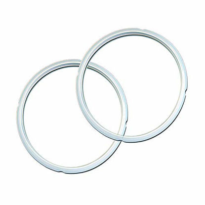 Picture of Genuine Instant Pot Sealing Ring 2 Pack Clear, Mini 3 Quart