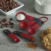 Picture of KitchenAid Classic Measuring Spoons, Set of 5, Red 2