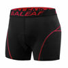 Picture of BALEAF Men's Bike Cycling Underwear Shorts 3D Padded Bicycle MTB Liner Shorts (Red, XXL)