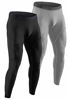 Picture of DEVOPS Men's Thermal Compression Pants, Athletic Leggings Base Layer Bottoms (2 Pack) (X-Large, Black/Light Grey)